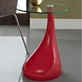 thumbnail image 4 of Modway Teardrop Accent Side Table with Glass Top, Multiple Colors, 4 of 4