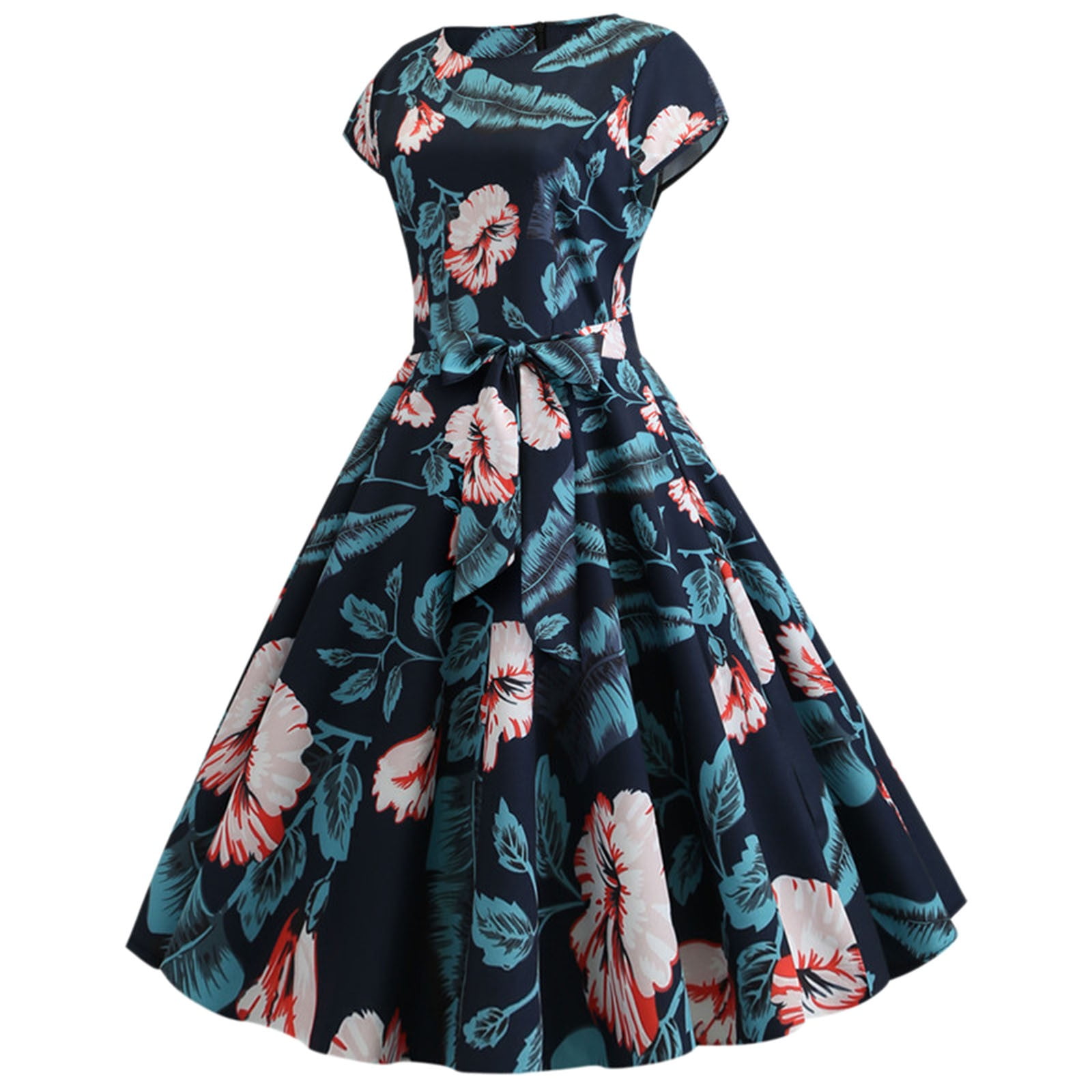 IDALL Summer Dresses,Petite Dresses Women Vintage Cocktail Dresses