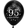 thumbnail image 4 of 95th Birthday Balloons Black and Gold 95th Birthday Decorations for Men Women Happy 95 Birthday Latex Confetti Balloon 95 Years Old Theme Birthday Party Decor Supplies 15 Pack 12 Inch, 4 of 5