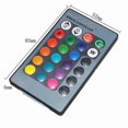 thumbnail image 5 of 2pcs T10 W5W LED RGB Remote Control Lights Indicator Bulb Car Interior Wedge Side Lamps, 5 of 5