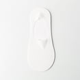 thumbnail image 2 of VV AVEORS 5 Pairs No Show Sheer Socks Women, Low Cut Invisible Cotton Socks Non Slip Pack, Breathable Summer Loafer Flat Boat Socks White One Size, 2 of 7
