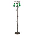 thumbnail image 5 of 58" High Green Tiffany Pond Lily 3 Light Floor Lamp, 5 of 7