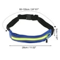 thumbnail image 2 of Unique Bargains 1 Pc Single Pocket Running Waist Pack for Hiking Gym Polyester Blue, Green, 2 of 4