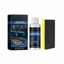 MELIVO Auto Headlight Restoration Kit for Cloudy & Yellowed Headlights | Easy DIY Polishing Set with Sealant | Includes Sandpaper & Buffing 50ml