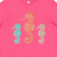 thumbnail image 4 of Inktastic Seahorse Ocean Sea Creatures Youth T-Shirt, 4 of 5