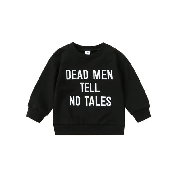 Bagilaanoe Toddler Baby Boy Sweatshirt Long Sleeve Letter Print Pullover 6M 12M 18M 24M 3T 4T 5T 6T Kids Fall Loose Tee Tops