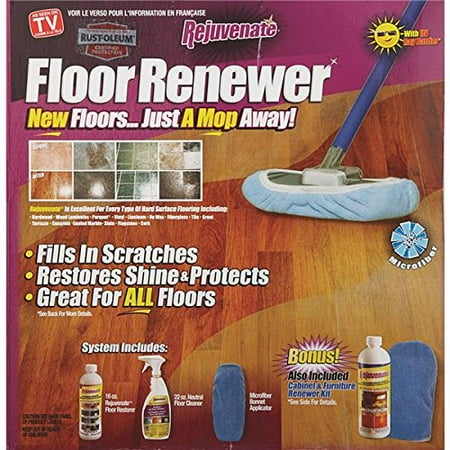 Rejuvenate Floor Renewer Kit W Rer Surface And Cabinet Rejuvenate Floor Renewer Kit W Rer Surface And Cabinet Cleaner