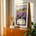 thumbnail image 3 of Provence Poster – Vintage Lavender Fields Art Print - Provence-Alpes-Côte d'Azur France Illustration Travel Poster Landscape Floral Scenic Rustic Unframed Wall Art Print 5 x 7 inches, 3 of 60