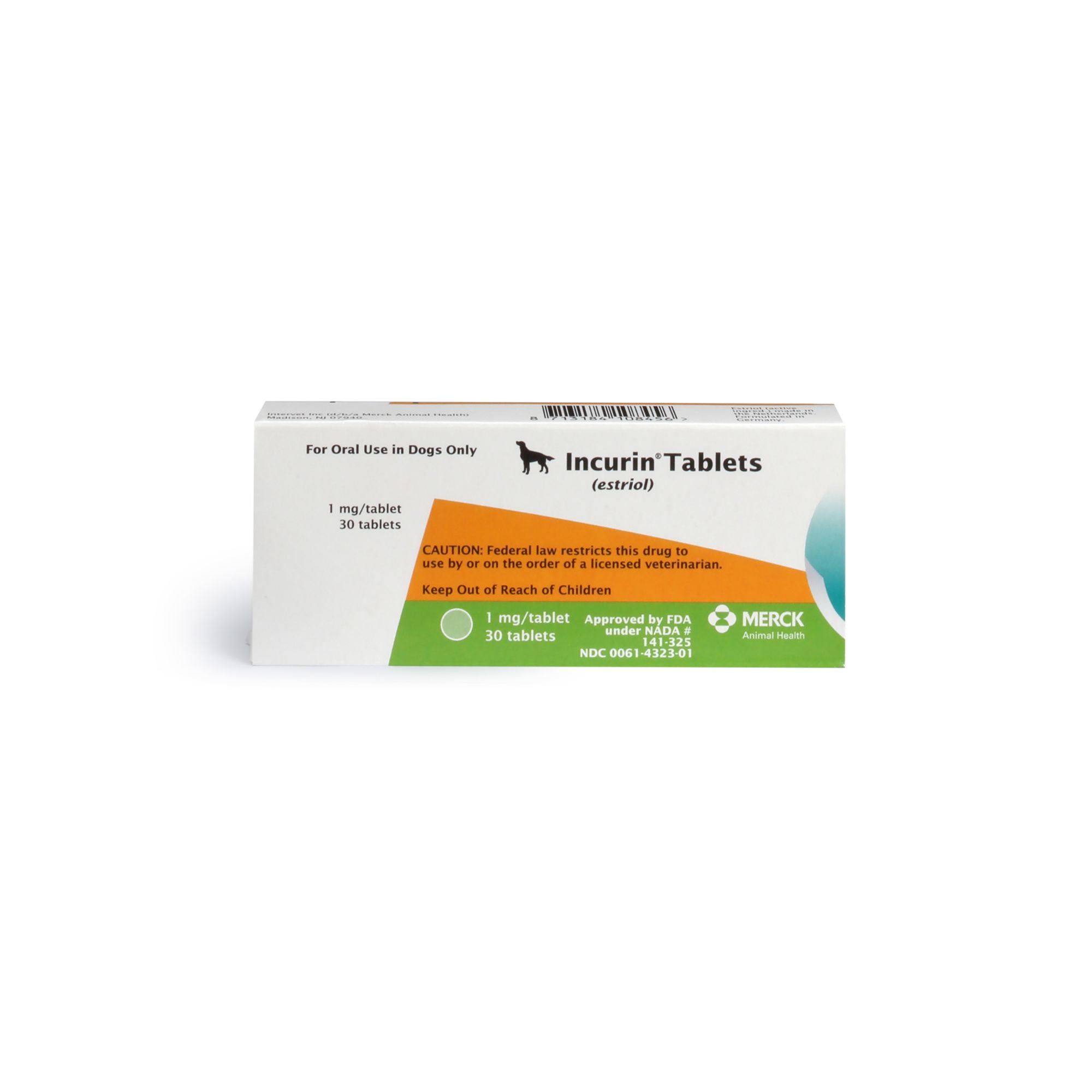 Incurin (Estriol) Tablets for Dogs, 1mg