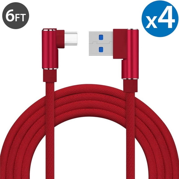 Type C Charger Fast Charging Cable USB-C Type-C 3.1 Data Sync Charger Cable Cord Compatible with Samsung Galaxy S10  S9 S8 Plus Galaxy Note 8 9 Nexus 5X 6P OnePlus 2 3 LG G5 G6 G7 V20 V30 V40 HTC M10