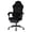 Black, variant on Leumius Ergonomic Gaming Chair,High Back Office Desk Computer Chair with Lumbar Support and Height Adjustable Headrest Backrest,Black