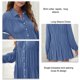 thumbnail image 1 of Vestido de manga larga para mujer camisa de vestir de un solo pecho cuello de camisa de poliéster bien combinado para la vida diaria ANGGREK Otros, 1 of 6