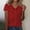 Wine, variant on HOMBOM T Shirts for Women Summer Graphic Tees Polka Dots V Neck Blue Young Womans Tops Short Sleeve