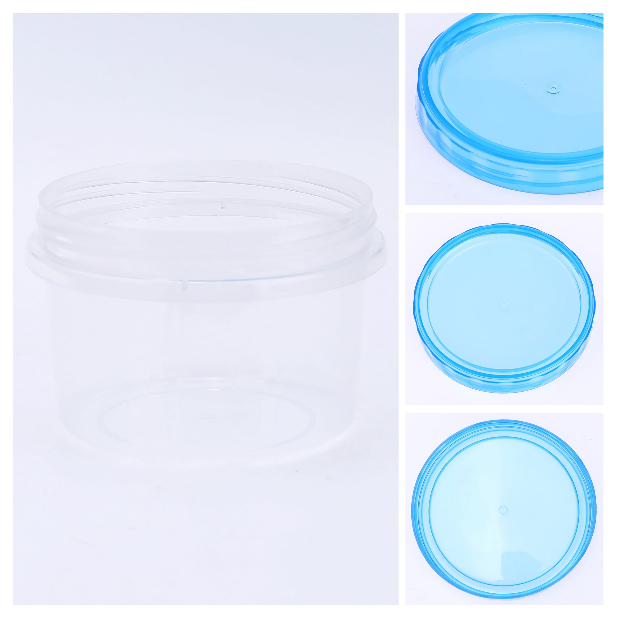 Unique Bargains 12 Packs Food Storage Containers Leakproof Stackable Lunch Box 17 oz Blue