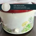 thumbnail image 3 of baomifa-1pc Knob Accessories Compatible with Vintage Rival Crock Pot Series Models - White, 3 of 4