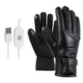 thumbnail image 1 of Eigraketly Guantes térmicos eléctricos USB de invierno Guantes térmicos impermeables y resistentes al viento Temperatura ajustable Guantes térmicos para Ciclismo Sin temperatura extrema Eigraketly OD016640-02, 1 of 6