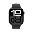 thumbnail image 2 of Apple Watch Serie 10 GPS 46mm con Caja Aluminio Negro y Correa Deportiva Negra, 2 of 4