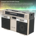 thumbnail image 4 of Radios Portable AM , Portable Radio with Bluetooth Speaker, Rechargeable Full Band Radio for Home Outdoor Travel, 4 of 7