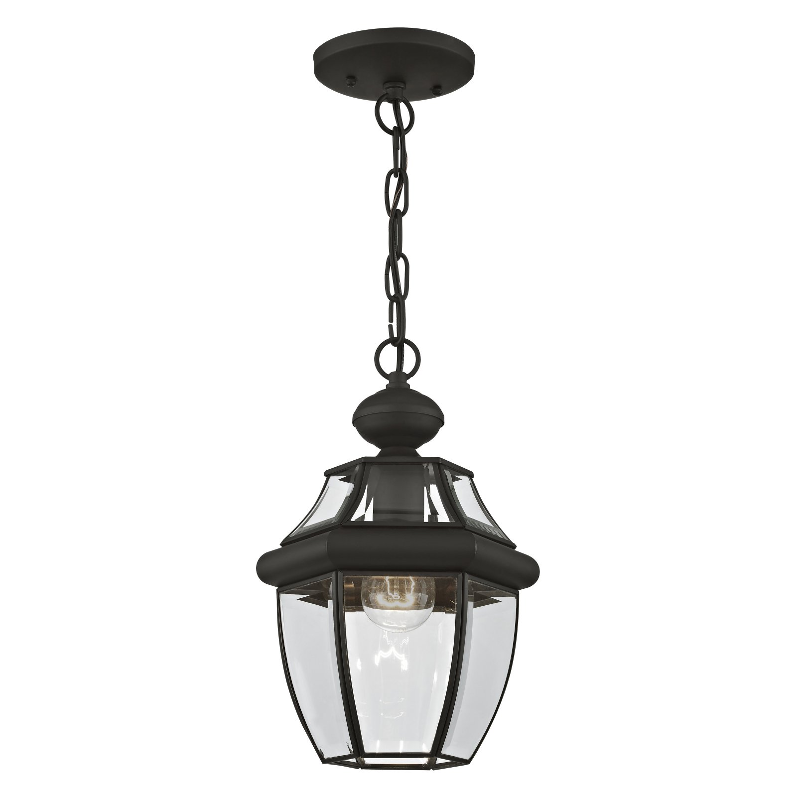 Livex Lighting - Monterey - 1 Light Outdoor Pendant Lantern in Traditional Style - image 2 of 7