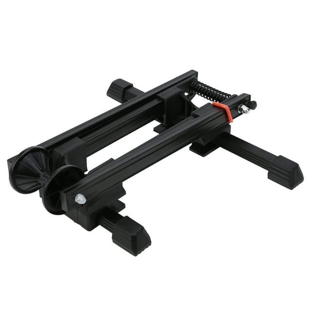 Support De Roue De Vélo, Support De Sol De Vélo Résistant Aux Rayures, Stabilité Simple à Régler Pour Pneus 24 Pouces 26 Pouces 27,5 Pouces 700C Noir