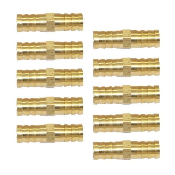 Conectores de acoplamiento rápido macho para manguera de aire de compresor (PICK) 10 piezas 6 mm-6 mm