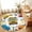 White, variant on Entryway Rug 2'x3', Blue Yellow Cartoon Truck Kitchen Runner Rugs Non-Slip Carpet Mats, Cute Engineering Vehicle Bedside Rugs Runners Washable Floor Carpet for Bathroom Laundry Room