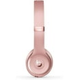 thumbnail image 3 of Auriculares Supraaurales Inalámbricos Beats Solo3 Restaurados - Chip W1, Bluetooth Clase 1, 40 Horas de Tiempo de Escucha, Micrófono y Controles Integrados - (Oro Rosa) (Reacondicionados), 3 of 7