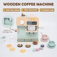 thumbnail image 3 of Set de cafetera JuguetLand Kids de madera, 23 unidades, 3-5 años, 3 of 7