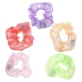 thumbnail image 4 of 5 coleteros que brillan en la oscuridad: coleteros elásticos con luz LED para mujeres y niñas. Accesorios brillantes para el cabello, ideales para fiestas de cumpleaños y reuniones nocturnas., 4 of 7