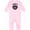 AD-Pink, variant on Funny Beard Baby Grow-daddy's Little Beard Puller Funny Baby Romper Coveralls