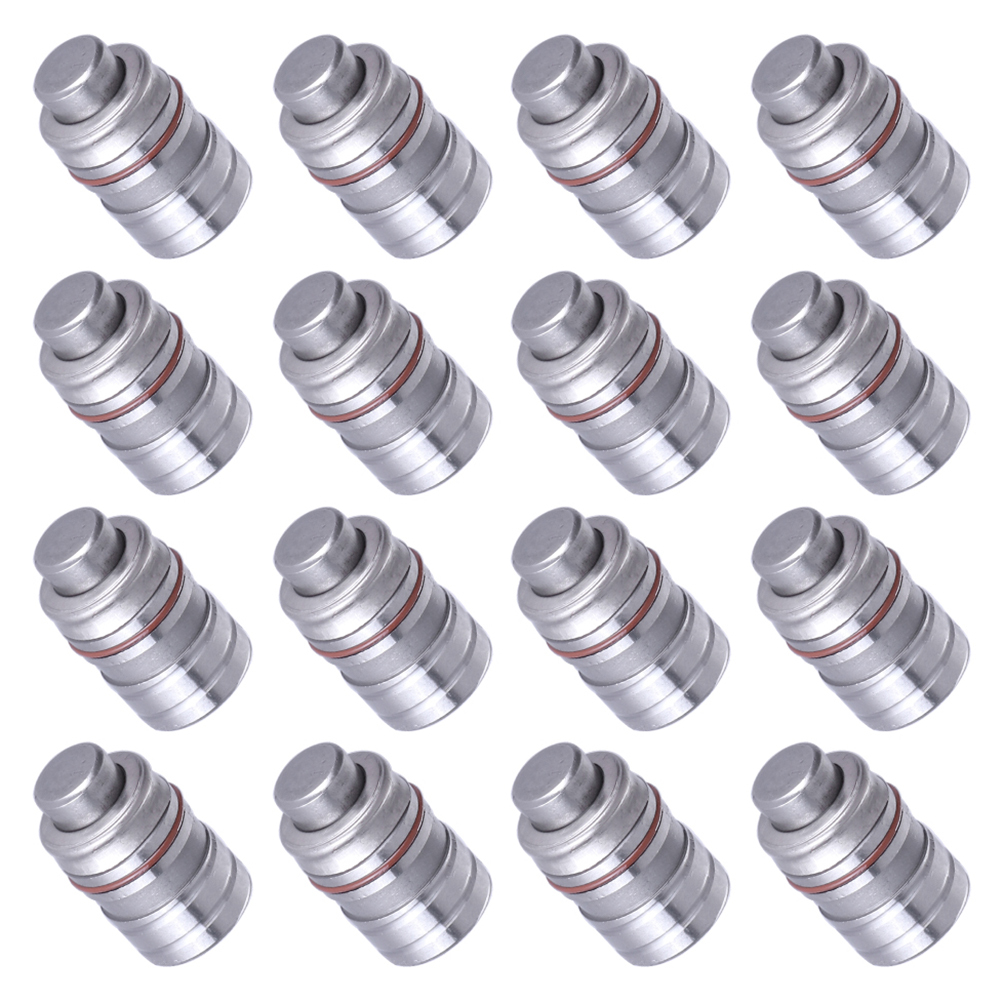 ECCPP Engine Hydraulic Lifter Fit for 1996 1997 for Hyundai Accent, 1994 1995 for Kia Sephia, 1992 1993 for Mazda MX-3, 1990 1991 1992 1993 1994 for Mazda Protege Set of 16
