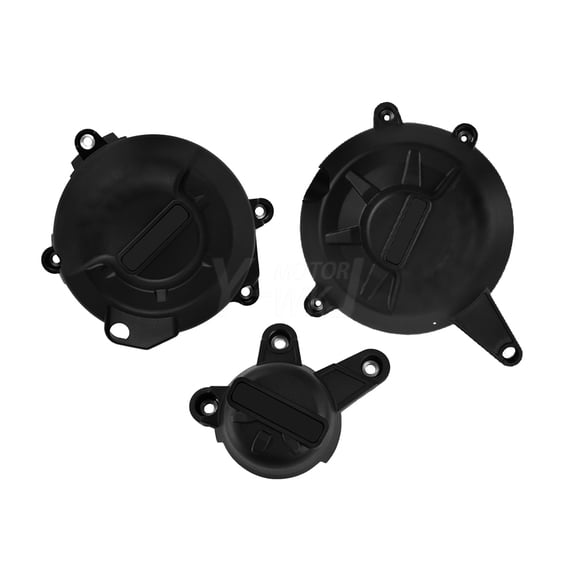 For Kawasaki Ninja 650 2017 2018 2019 2020 2021 2022 2023 Z650 17-23 Z 650 RS Motorcycle Engine Cover Set Pulse Cover Clutch and Alternator Protection