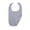 B002- Gray, variant on Light Blue Adult Waterproof Bib, Large Size 30X18 Inch Bib, Spill Proof Messy Eating Bib, Absorbent Terry Cloth Bib, Adjustable Hook and Loop Closure, Thick Soft Cotton Fabric for