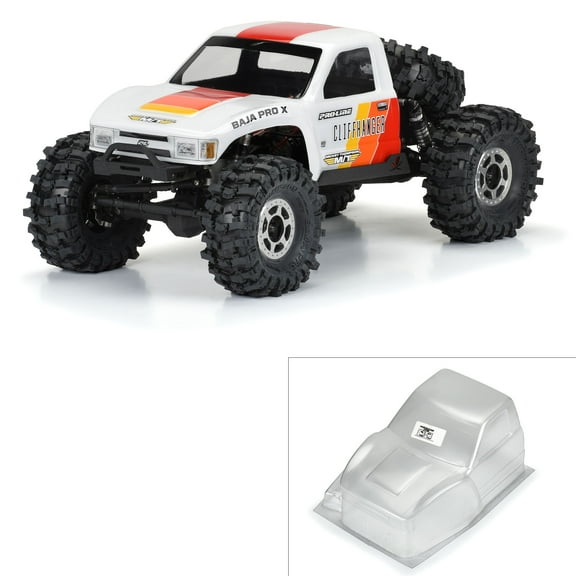 Pro-Line Racing 1/10 Cliffhanger HP Cab-Only Clr Bdy 12.3 Crwlrs PRO361500 Car/Truck  Bodies wings & Decals