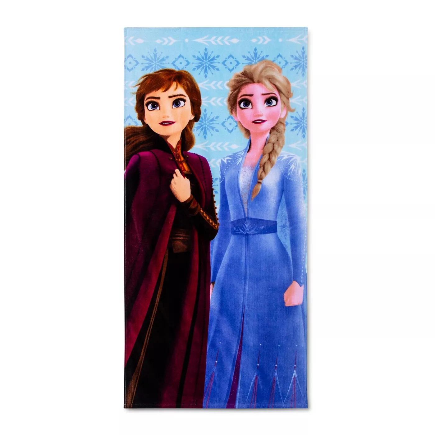 Disney Frozen Beach Towel Diamond Snowflake 28'x 58'