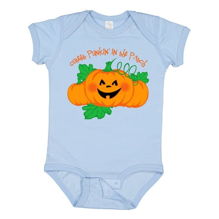 

Inktastic Cutest Punkin in the Patch Gift Baby Boy or Baby Girl Bodysuit