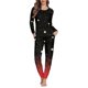 thumbnail image 1 of Conjunto de pijama informal para mujer, ropa de dormir femenina de manga larga, cómoda, con estampado a pedido, para otoño, 1 of 4