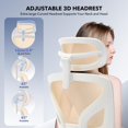 thumbnail image 4 of Office Chair Ergonomic Desk Chair - Home Mesh Office Desk Chair with Adjustable Lumbar Support, High-Back Computer Gaming Chair with Headrest 3D Armrests, Rolling Swivel Task Chairs for Home, Office, 4 of 8