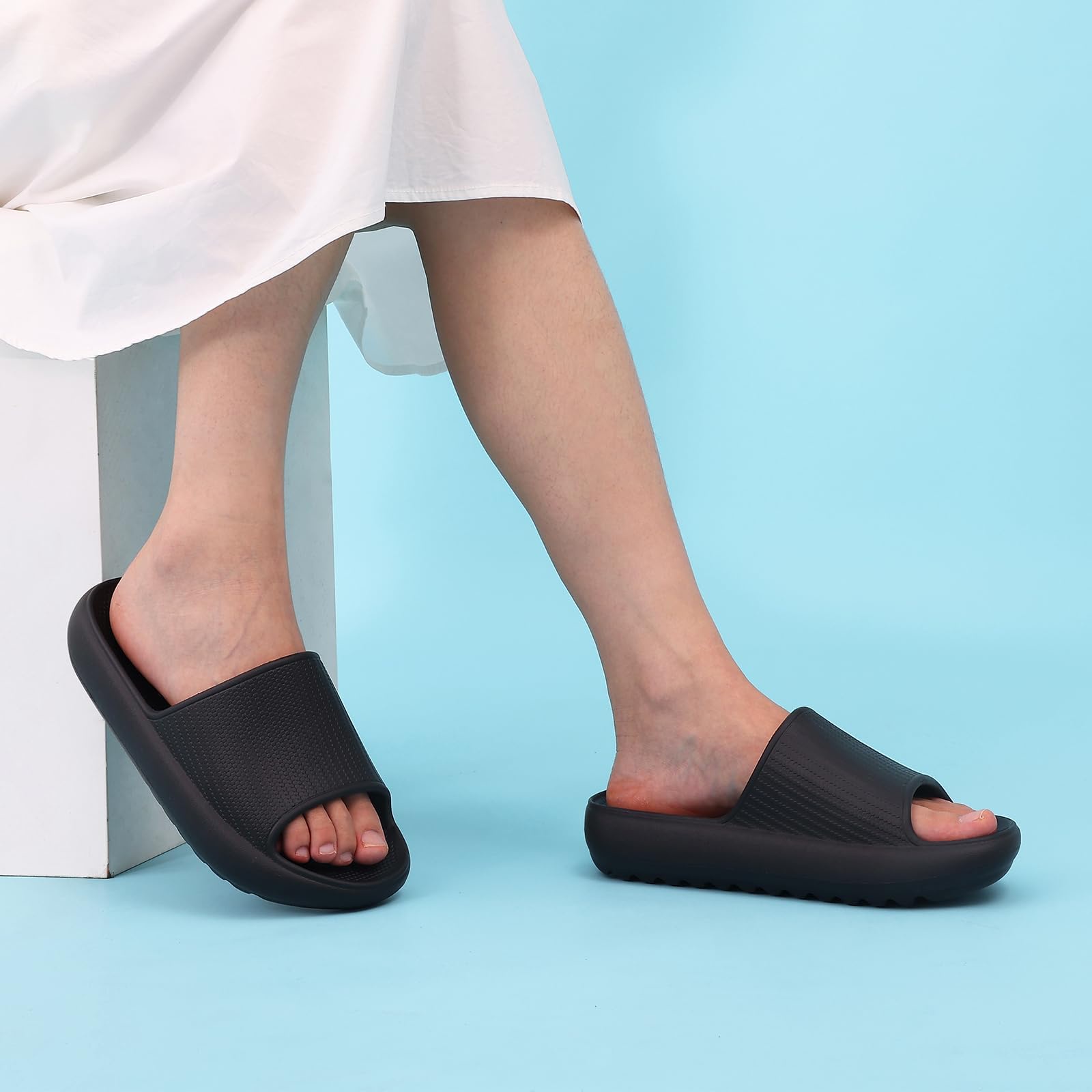 Litfun Cloud Slides with Arch Support, Unisex photo 2