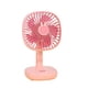 thumbnail image 1 of Ventilador de sobremesa Naiovety rosa con refrigeración por aire, 1 of 6