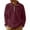 Wine_01#714a, variant on Hearthz Quarter Zip Pullover Men Long Sleeve Mock Neck Sweatshirt for Men Waffle Knit Casual Polo Quater Zip Pullover for Men
