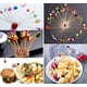 thumbnail image 2 of 100 piezas de palillos de fruta de bambú, palillos de cóctel elegantes, palillos de dientes para aperitivos [H], 2 of 2