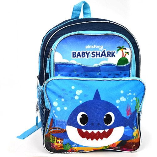 shark face backpack