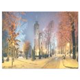 thumbnail image 2 of Mariinsky Garden in Yellow Tone - Landscape Photography Canvas Print, 2 of 3