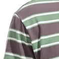 thumbnail image 3 of SGFCWSX Men's Crewneck T-Shirt, Striped Short Sleeve Versatile Daily Essential Top for Men Multicolor Size M, 3 of 3