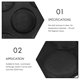 thumbnail image 5 of Silicone Hamburger Bread Forms Perforated Molds Non Stick Baking Sheets Fit Half Pan Size, 5 of 5