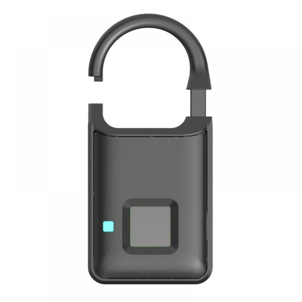 Fingerprint Lock with Key Backup, Smart keyless Fingerprint Padlock Ideal Door, - Walmart.com