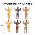 thumbnail image 2 of Colgantes para copas de vino Drink Markers NPW Drinking Buddies (6), 2 of 7