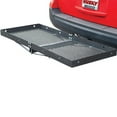 thumbnail image 2 of Husky Towing Trailer Hitch Cargo Carrier 81148 Mounts In 2 Inch Receiver; 500 Pound Capacity; 60 Inch x 23-1/2 Inch x 3 Inch; Mesh; Non-Folding, 2 of 3