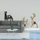 thumbnail image 2 of Elegante juego de figuras de animales de resina de y reno para de mesa de la casa, la habitación, la Navidad y la oficina., 2 of 8